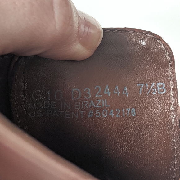 Preppy Cole Haan woven Peep toe lace up high heel shoes - Picture 8 of 10